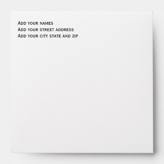 Enveloppe Le do-it-yourself conçoivent votre article de (Devant)