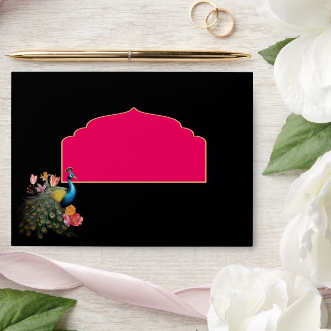 Enveloppe Le Mariage indien Mehndi Hindu Mangni Diwali Peaco (Wedding)