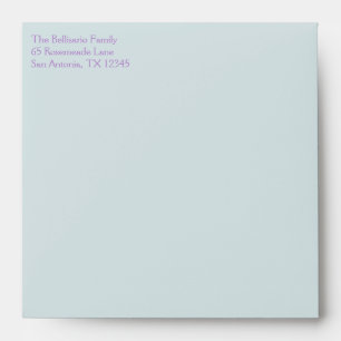 Enveloppe Le pastel entoure l'enveloppe pour 5,25" taille