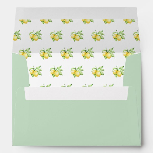 Enveloppe Lemon Green (Dos (Bas))