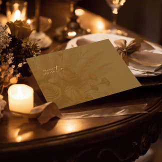 Enveloppe L'enveloppe de mariage de la chaleur de l'automne