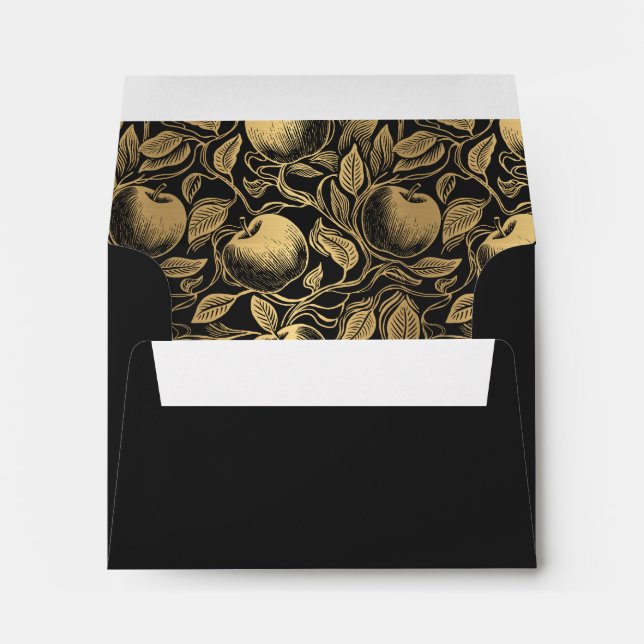 Enveloppe L'Enveloppe RSVP de mariage de la carte Tarot Appl (Dos (Bas))