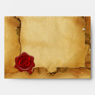 Enveloppe Les anges rassemblent les fleurs dans un paysage c