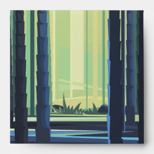 Enveloppe Les forêts de bambou