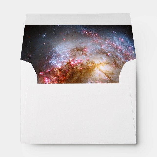 Enveloppe Les galaxies des Antennes Étoiles roses (Dos (Bas))