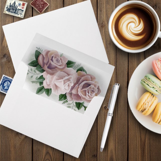 Enveloppe Lesbiennes Mariées Regency Rose Roses (Créateur téléchargé)