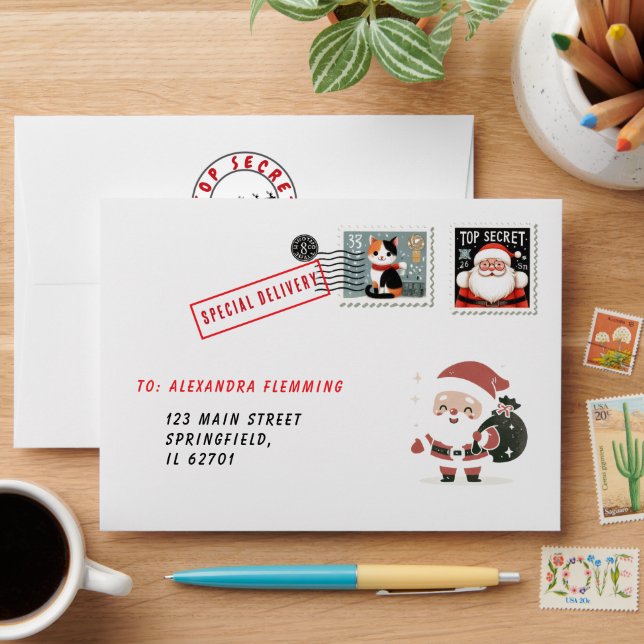 Enveloppe Letter from Santa envelope (Desk)