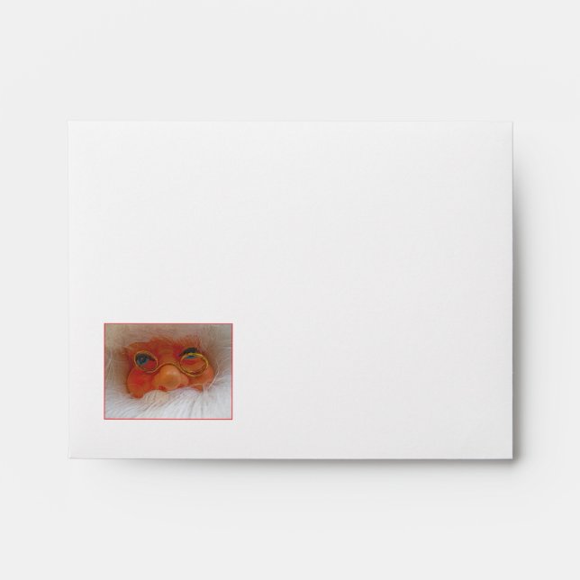 Enveloppe Lettre de Noël Père Noël (Devant)