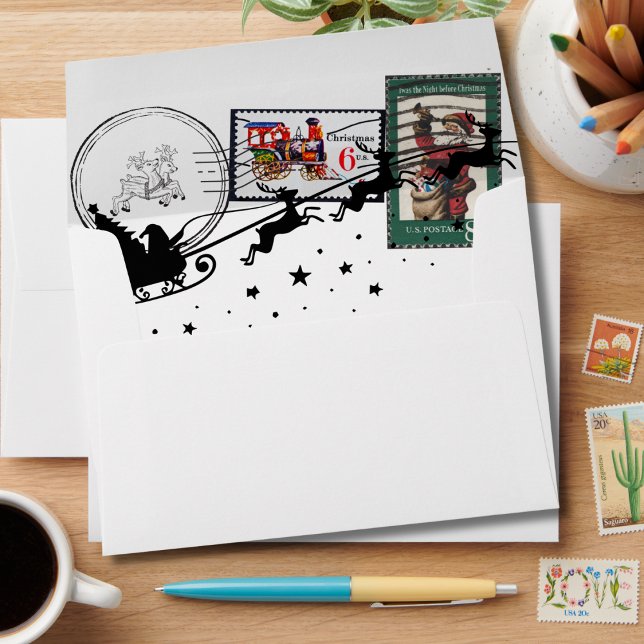 Enveloppe Lettre de père Noël Pôle Nord postal (Créateur téléchargé)