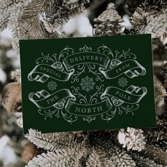 Enveloppe Lettre Père Noël de livraison spéciale du Pôle Nor (Créateur téléchargé)