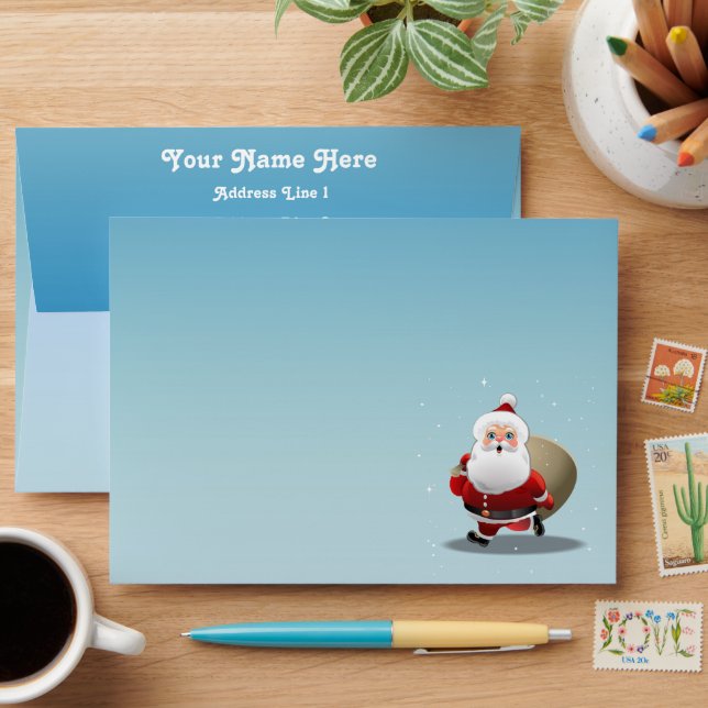 Enveloppe Lettre spéciale au Père Noël (Desk)