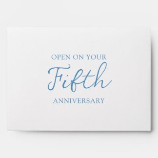 Enveloppe Lettres de futur anniversaire Capsule Temporelle d