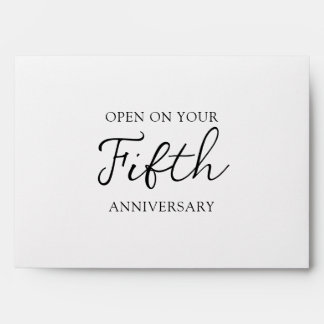 Enveloppe Lettres de futur anniversaire Capsule Temporelle d