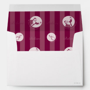 Enveloppe L'Express polaire Motif du Père Noël rayé