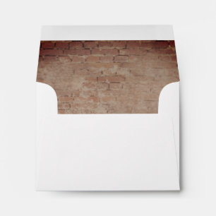 Enveloppe Lightbulb Green Garland Information Mariage Inv.