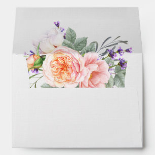 Enveloppe Linge d'aquarelle Floral