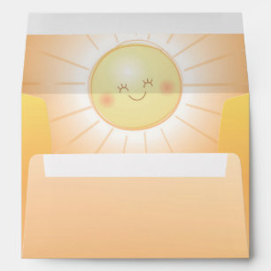 Enveloppe Little Ray of Sunshine Baby shower