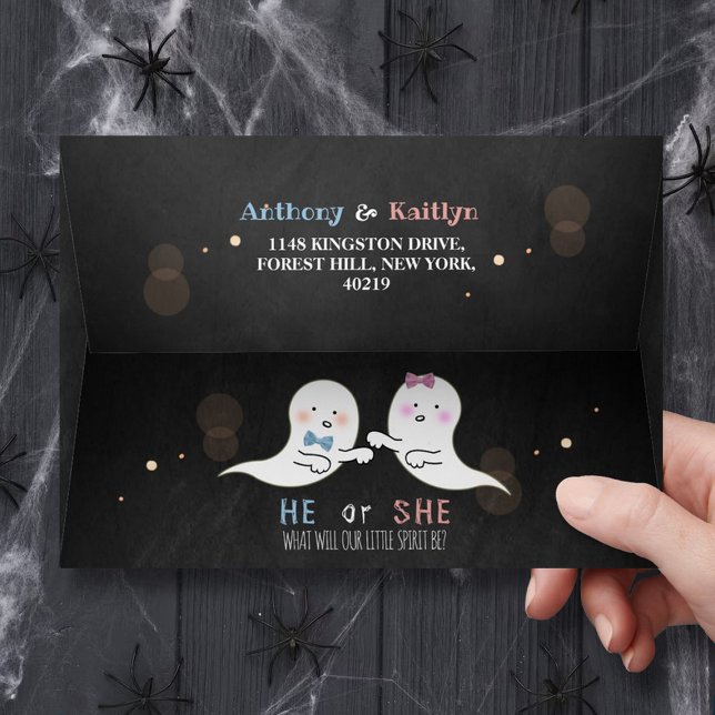 Enveloppe Little Spirit Halloween Fantômes Genre Reveval Par (Créateur téléchargé)