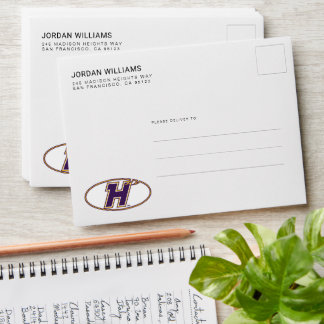 Enveloppe Logo Athlétique des Hawks de Hunter College