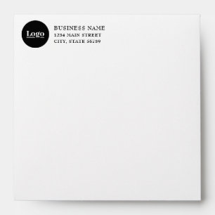 Enveloppe Logo de l'entreprise Adresse de retour professionn