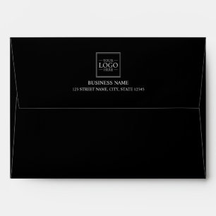 Enveloppe Logo d'entreprise personnalisé avec texte personna