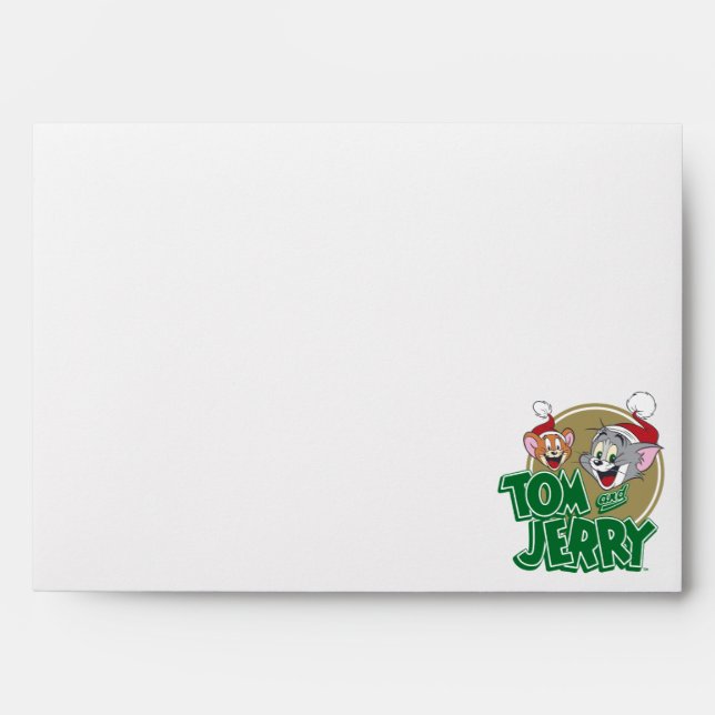 Enveloppe Logo Tom et Jerry Holiday (Devant)