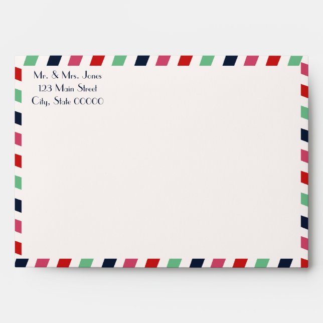 Enveloppe Love Lettres Faire-part de mariage (Devant)