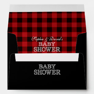 Enveloppe Lumberjack Rouge Buffalo BlackBaby Douche