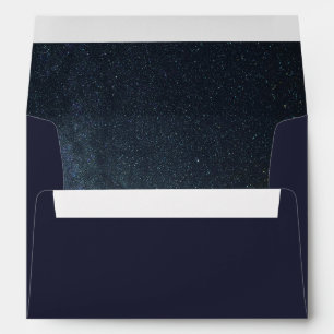 Enveloppe Lumières du Nord Aurora Borealis Galaxy Sky