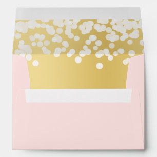 Enveloppe Luminaires Twinkle Blush et Gold