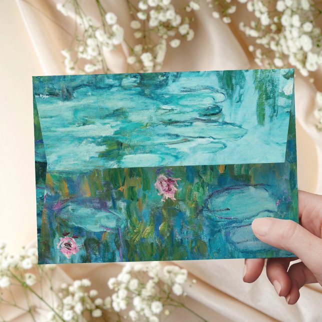 Enveloppe Lys d'eau Claude Monet (Créateur téléchargé)