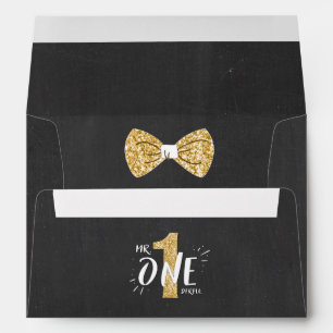 Enveloppe M. Onederful Envelope Boy Black Gold