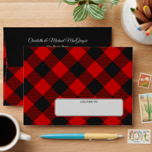 Enveloppe MacGregor Rob Roy Tartan Envelope