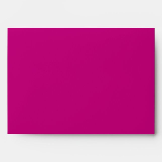 Enveloppe Magenta (couleur solide) (Devant)