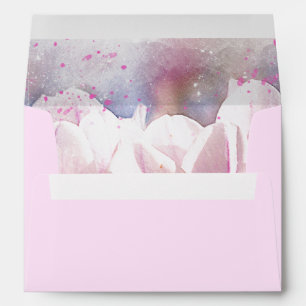 Enveloppe Magnolias Moderne Minimaliste Floral