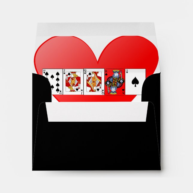 Enveloppe Main gagnante (Dos (Bas))