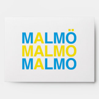 Enveloppe MALMO Swedish Flag