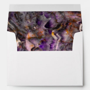 Enveloppe marbre de quartz Abstrait améthyste