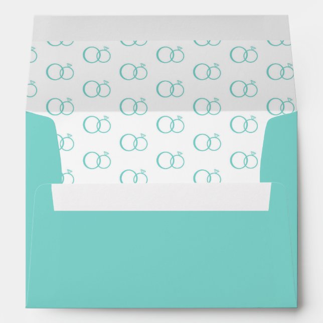 Enveloppe Mariage 5x7 (Dos (Bas))