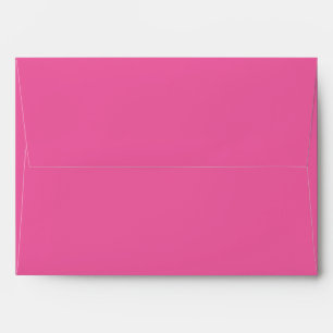 Enveloppe Mariage à correspondance solide classique noir ros