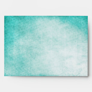 Enveloppe Mariage Aqua Hummingbird Watercolor