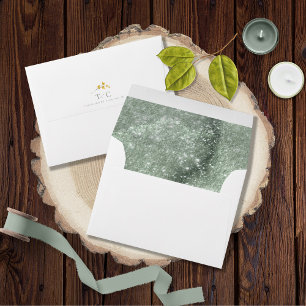 Enveloppe Mariage Aquarelle de texture ID954