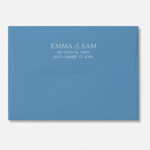 Enveloppe Mariage blanc Lotus