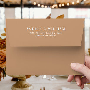 Enveloppe Mariage Boho