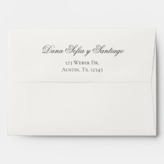Enveloppe Mariage Boho espagnol