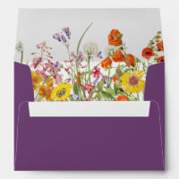 Mariage campagnard aux fleurs sauvages colorées
