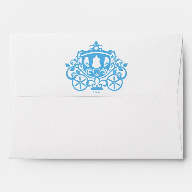 Enveloppe Mariage Cendrillon | Transport (Dos (Haut rabat))