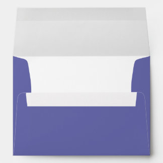 Enveloppe Mariage Chic Bleu Simple Élégant Moderne