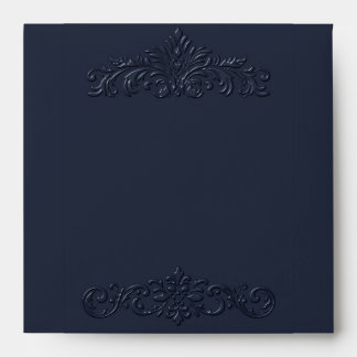 Enveloppe Mariage classique d'élégance florale
