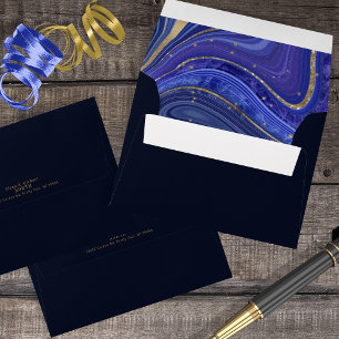 Enveloppe Mariage d'âge Abstrait, minuit ID827
